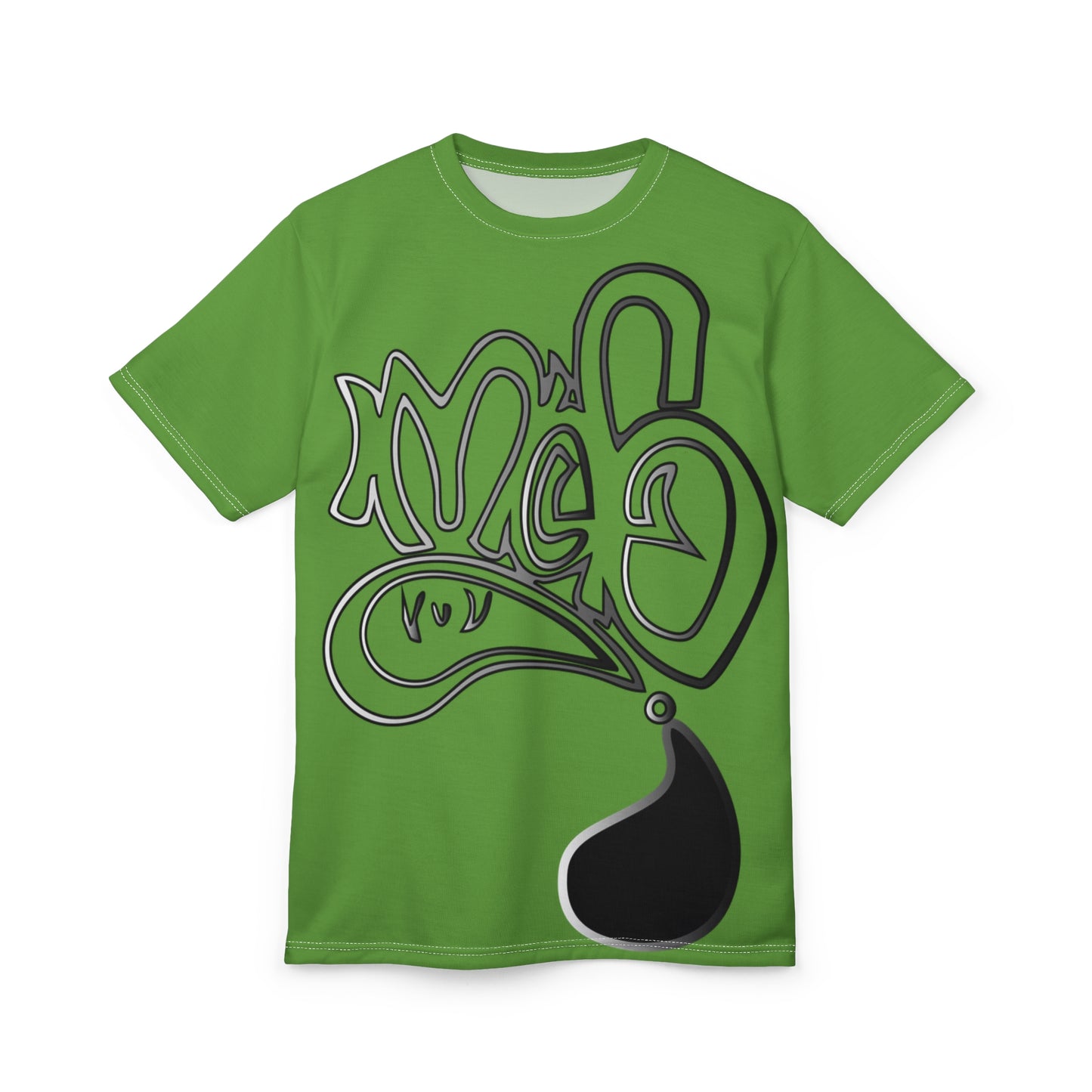 mofo logo aop front smoke green