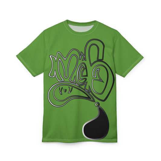 mofo logo aop front smoke green