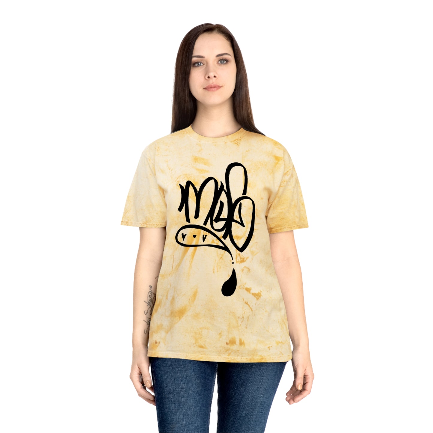 Color Blast unisex mofo logo black