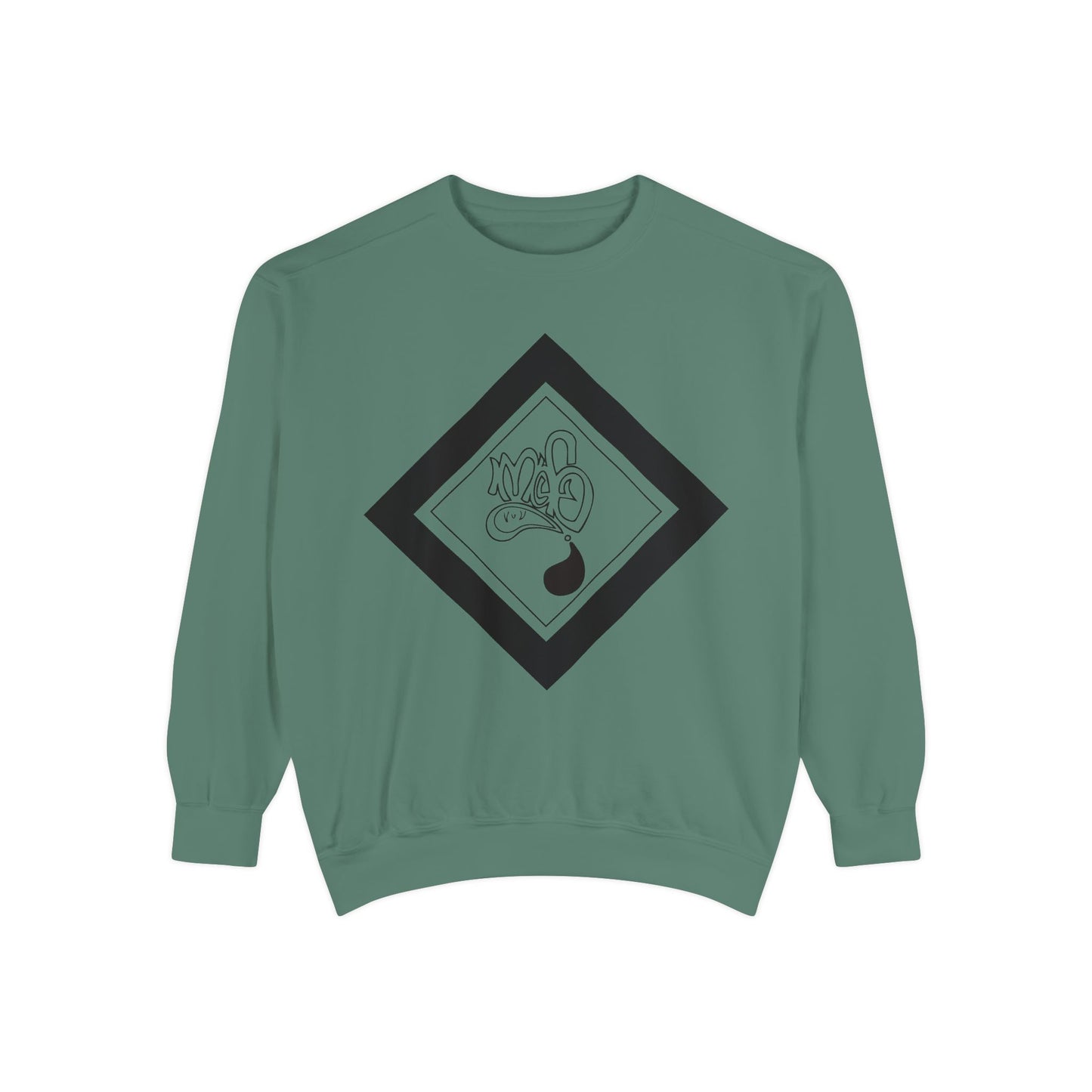 Mofo diamond black unisex sweatshirt