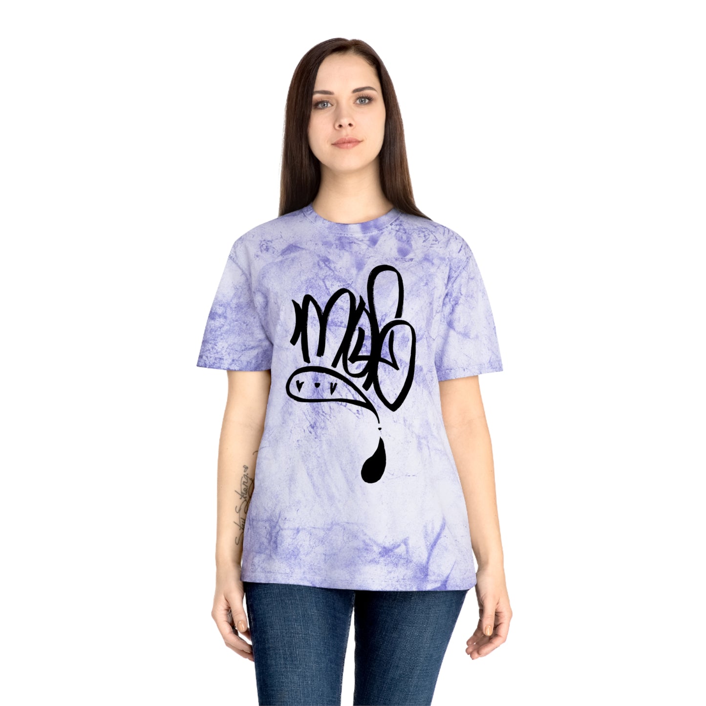 Color Blast unisex mofo logo black