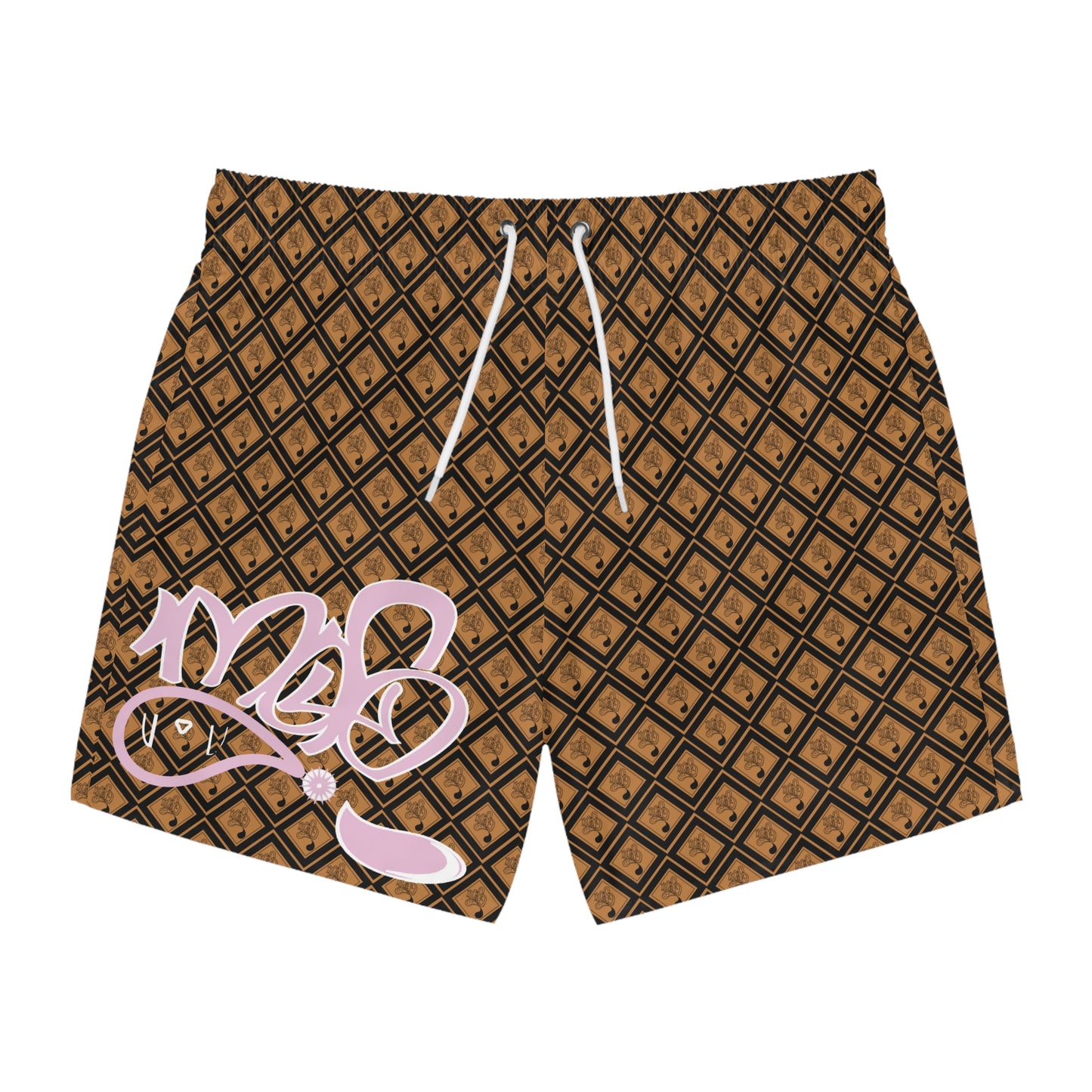 Copy of Stylish AOP Swim Trunks - Summer Beachwear, Vacation Shorts, Pool Party Essentials, Gift for Him, Trendy Swimwear