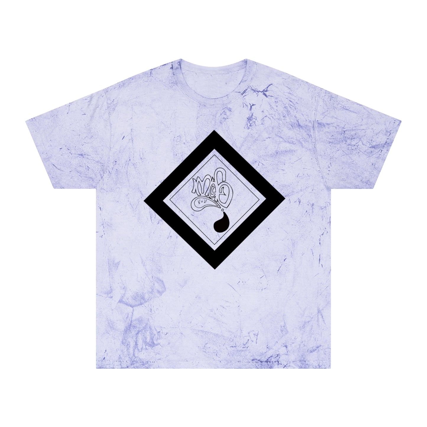 Color Blast unisex diamond mofo logo black