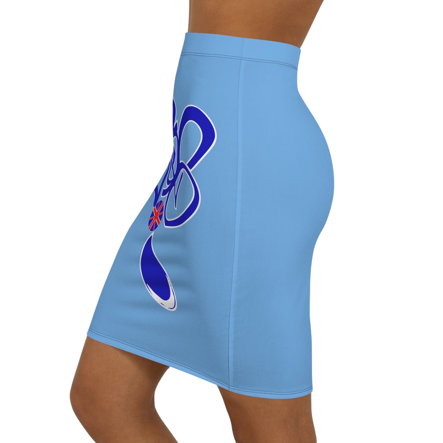 Stylish Women's Mid-Waist Pencil Skirt with Colorful Graffiti Design - Chic Fashion, Casual Wear, Party Outfit, Gift for Her, Trendy [...]