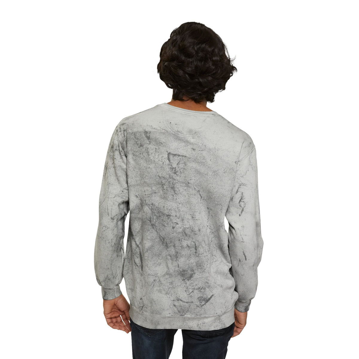mofo logo black on Tie-Dye Streetwear sweat shirt