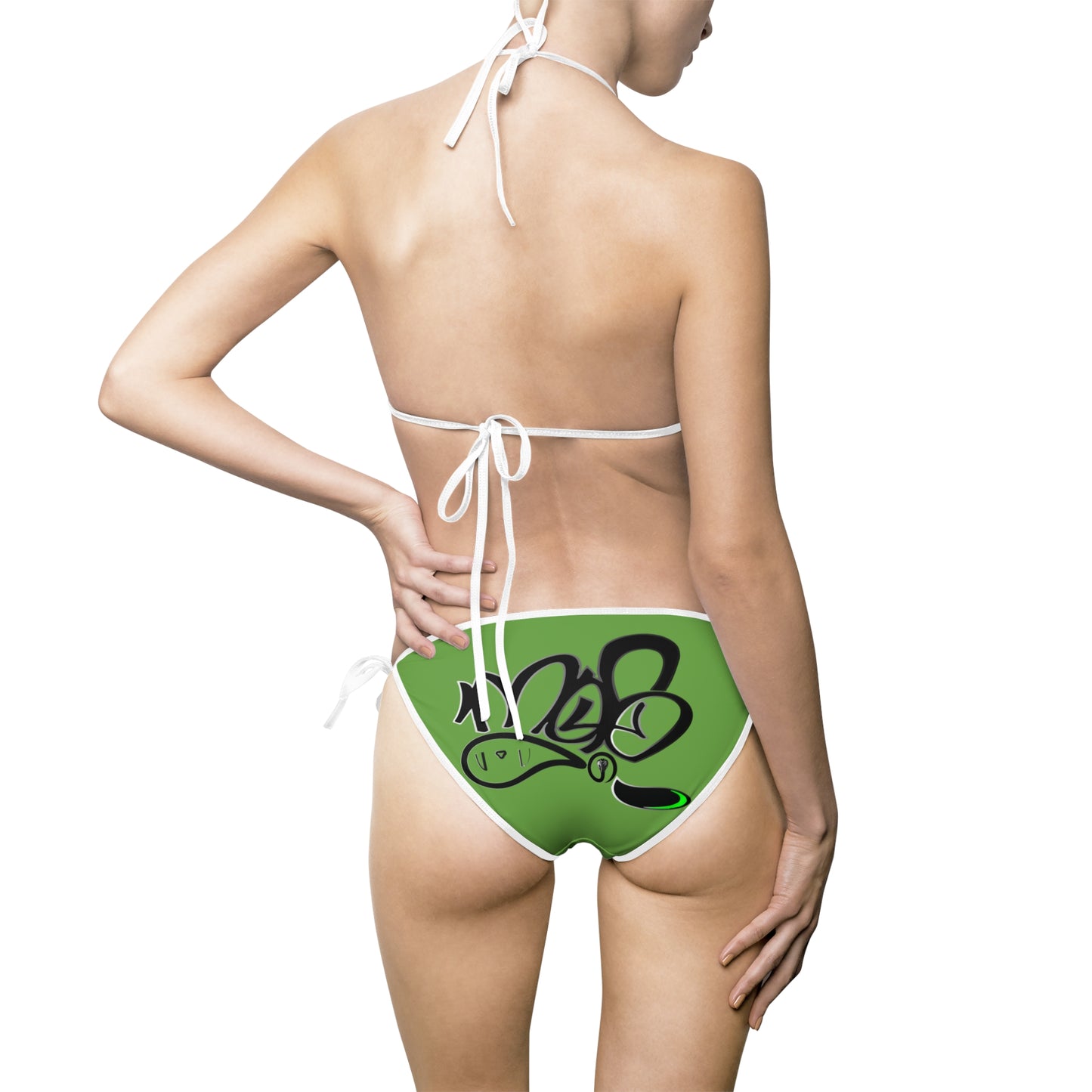 mofo snake logo diamond combo bikini