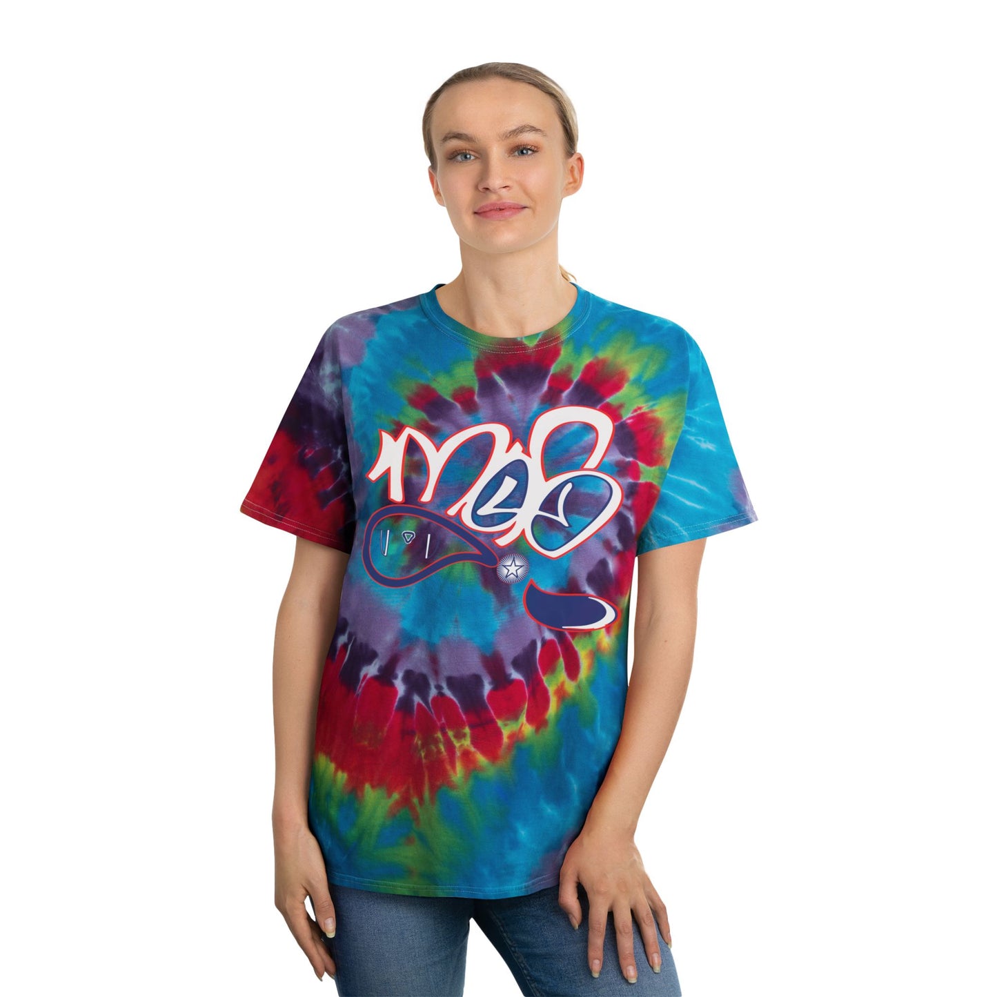 Vibrant Spiral Tie-Dye Tee – Colorful Summer Shirt, Bohemian Style T-Shirt, Retro Graphic Tee, Festival Wear, Gift for Trendsetters