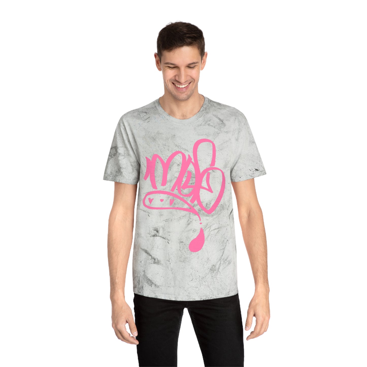 Color Blast unisex mofo logo pink