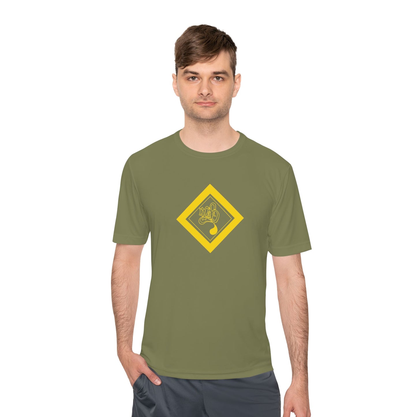 Cool Graphic Unisex Moisture Wicking Tee - Ideal for Gym, Fitness, Summer, Sports, Everyday Wear