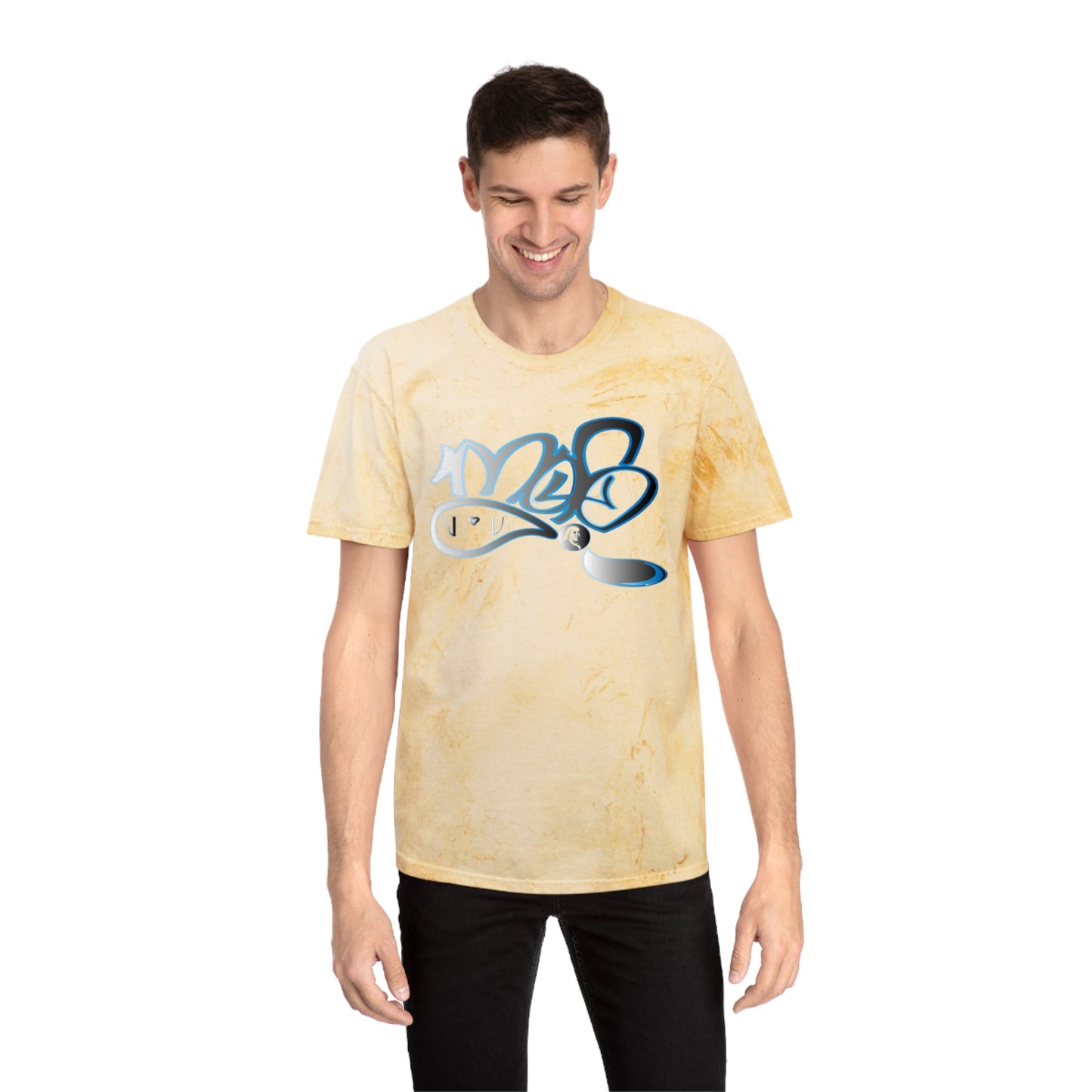 Color Blast unisex mofo Benjamin Franklin logo