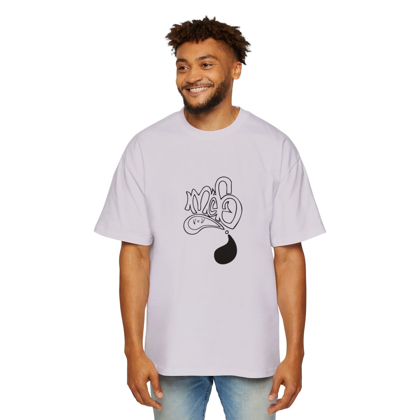 Men's Oversized Graphic Tee: Urban Streetwear, Casual Summer Style, Gift for Him, Trendy Fashion, Relaxed Fit Tee