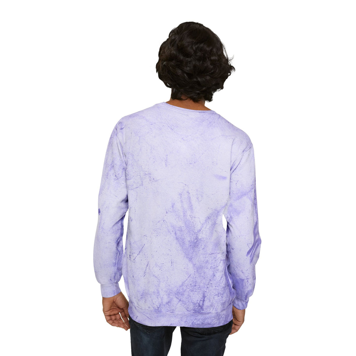 mofo logo black on Tie-Dye Streetwear sweat shirt