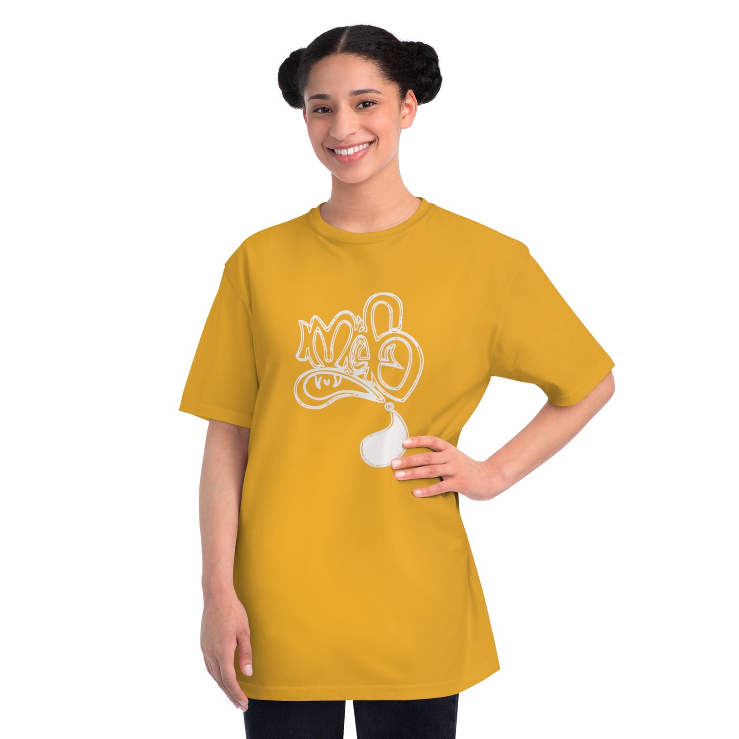 Organic Unisex Graphic Tee with Playful Design, Casual Wear, Artsy Apparel, Gift for Friends, Everyday Style