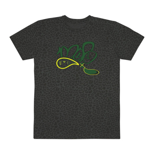 Men's Graphic Tee with Leopard Print, Casual Wear, Street Style, Unique Gift for Him, Trendy Fashion T-Shirt
