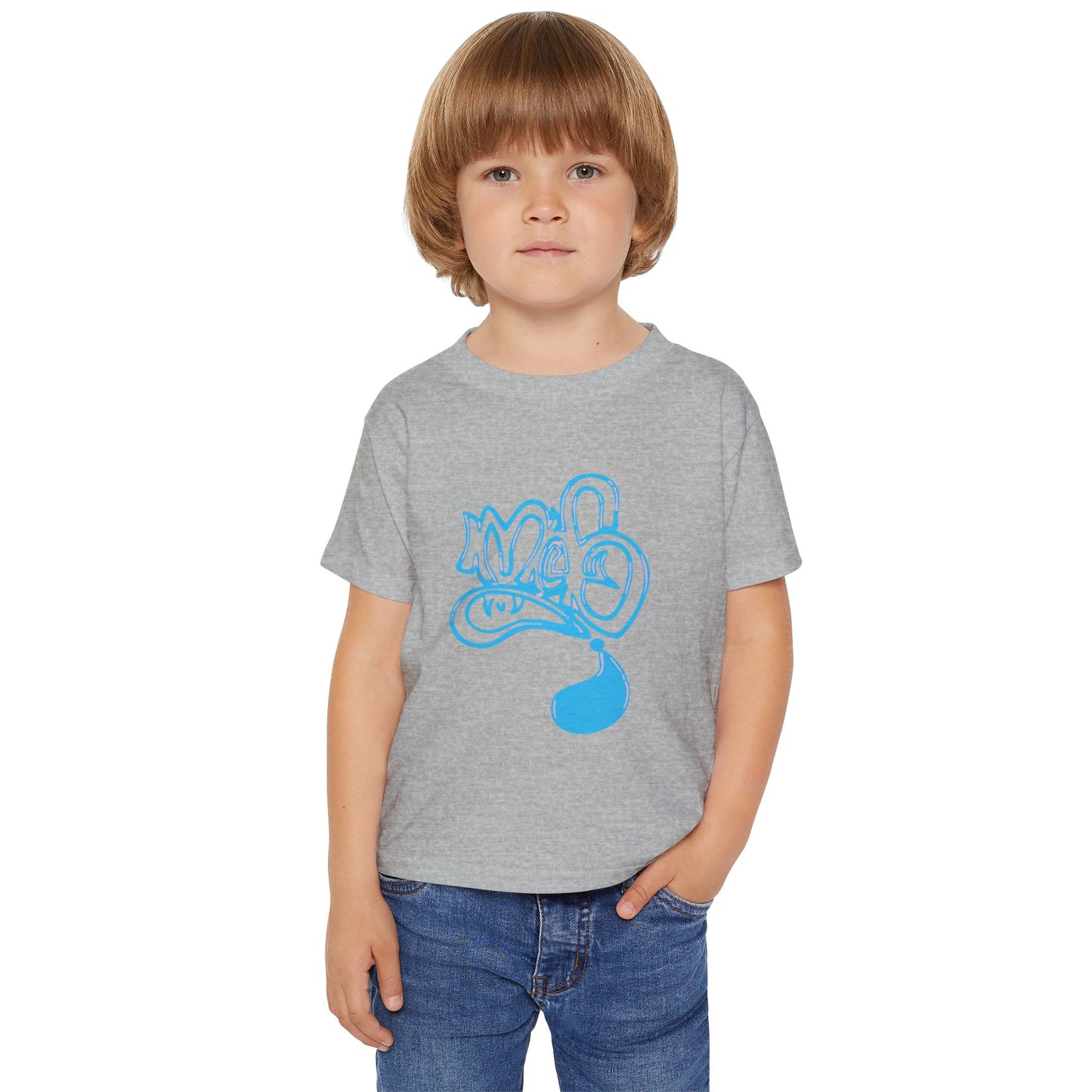 Hip Kids' Graffiti Toddler T-shirt, Stylish Toddler Tee, Cool Kids Apparel, Unique Children's T-shirt, Fun Gift for Kids