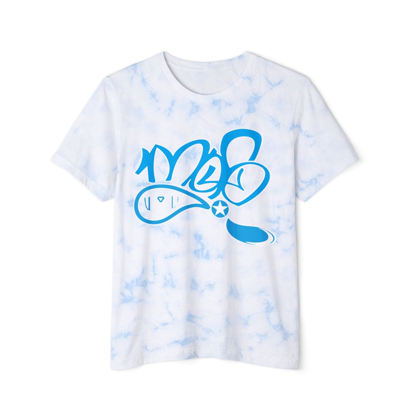 Unisex Tie-Dyed Tee with FWD Fashion Vibe, Trendy Summer Shirt, Unique Gift for All, Festival Wear, Unisex Casual Top