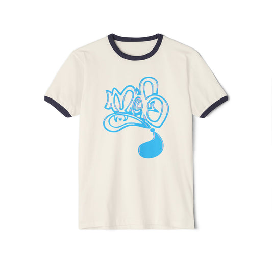 Casual Funky Unisex Ringer T-Shirt, Graphic Tee for Everyday Wear, Hipster Style Shirt, Unique Gift for Friends