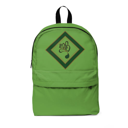 Stylish Everyday Backpack, Unisex School Bag, Trendy Green Daypack, Perfect for School, Travel, Gifts