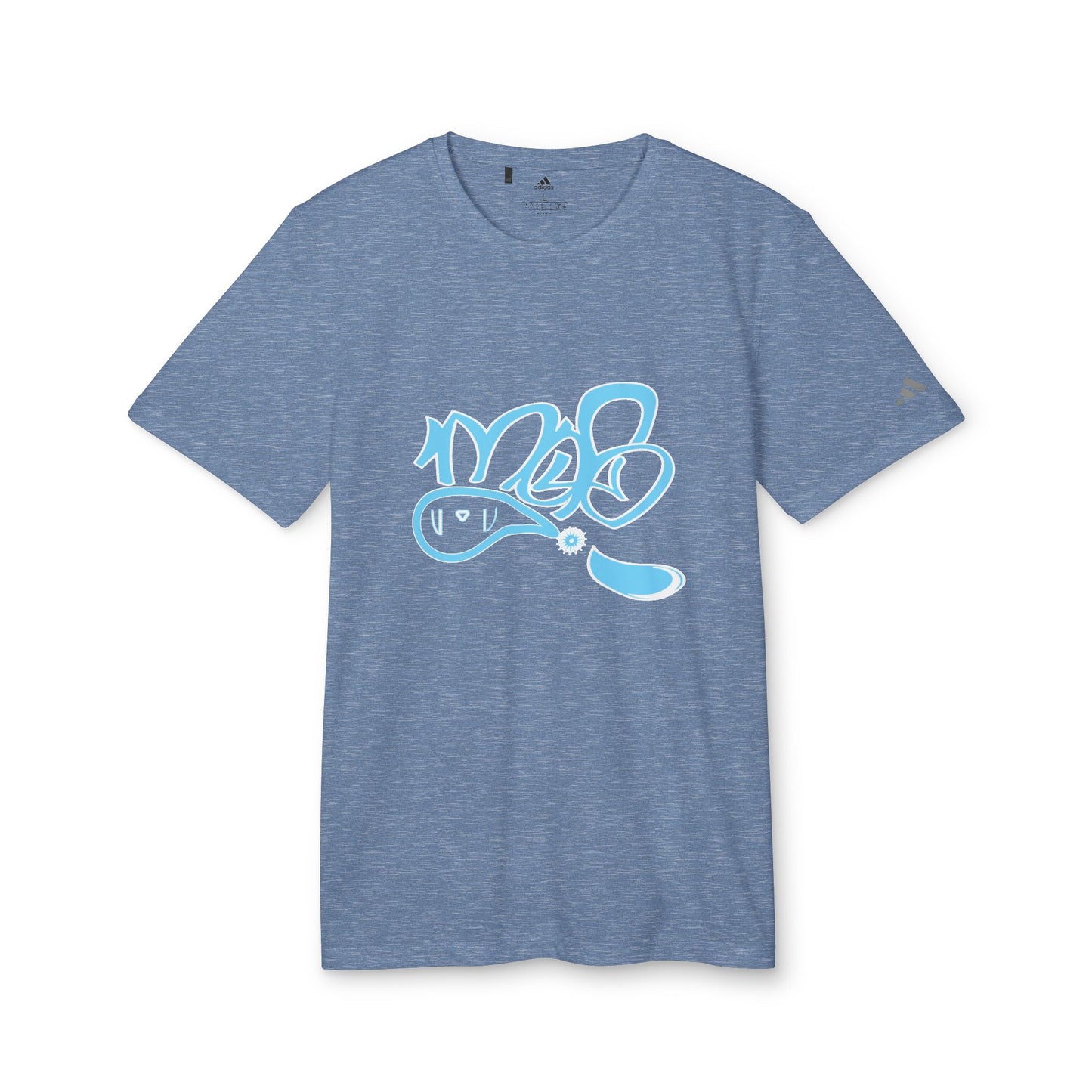 Adidas Unisex Sport T-Shirt with Graffiti Design, Casual Athletic Tee, Streetwear Style, Perfect for Workout or Daily Wear