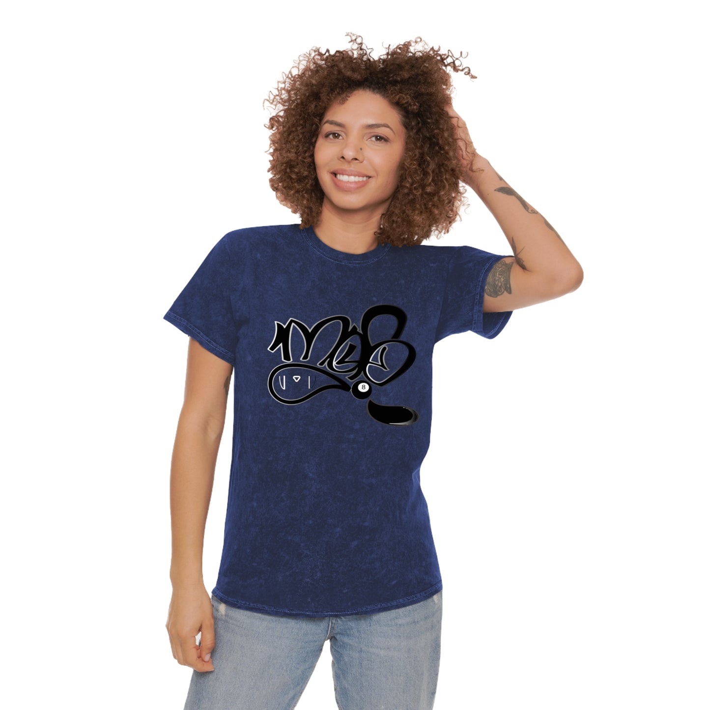 Edgy Unisex Mineral Wash T-Shirt, Urban Streetwear Top, Casual Graphic Tee, Gift for Music Lovers, Everyday Comfort Wear