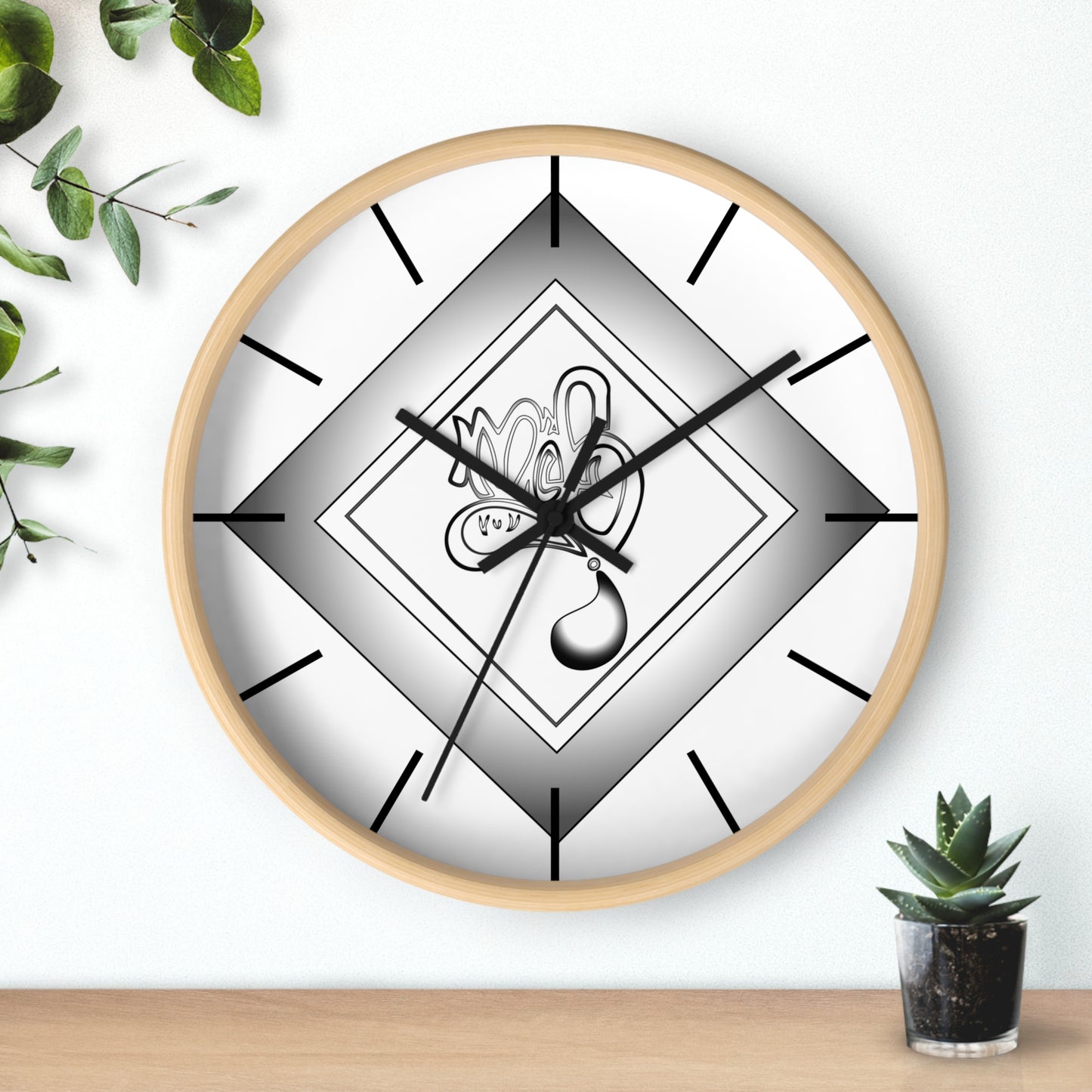 Modern Artistic Wall Clock with Unique Design