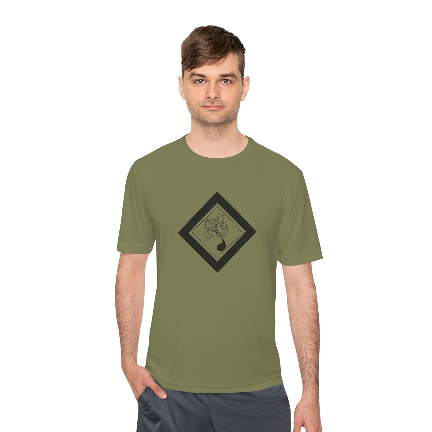 Unisex Moisture Wicking Tee with Unique Graphic, Activewear, Gym Shirt, Fitness Gift, Casual Style, Summer Essential