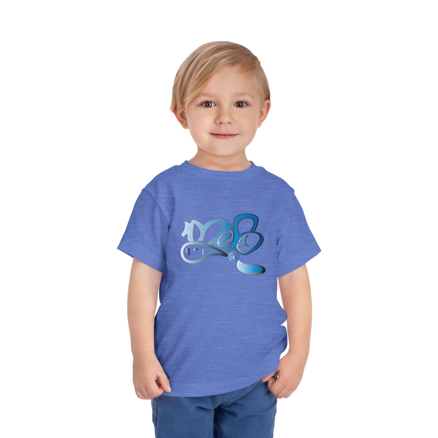 Toddler Short Sleeve Tee with Playful Design, Kids Shirt, Birthday Gift, Summer Outfit, Baby Apparel, Fun Graphics