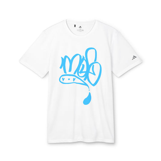 Adidas Graffiti Sport T-Shirt, Unisex Athletic Tee, Streetwear Gift, Activewear for Fitness, Urban Style Apparel, Trendy Workout Top