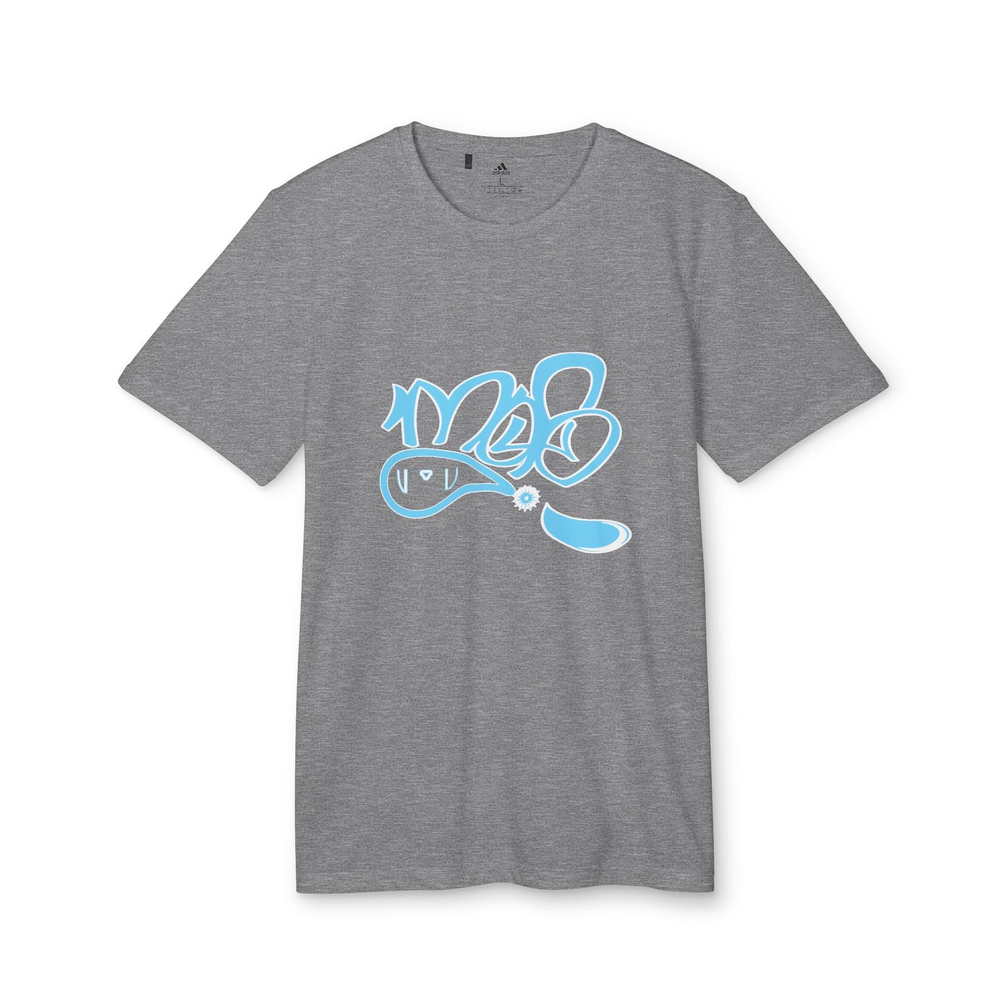 Adidas Unisex Sport T-Shirt with Graffiti Design, Casual Athletic Tee, Streetwear Style, Perfect for Workout or Daily Wear