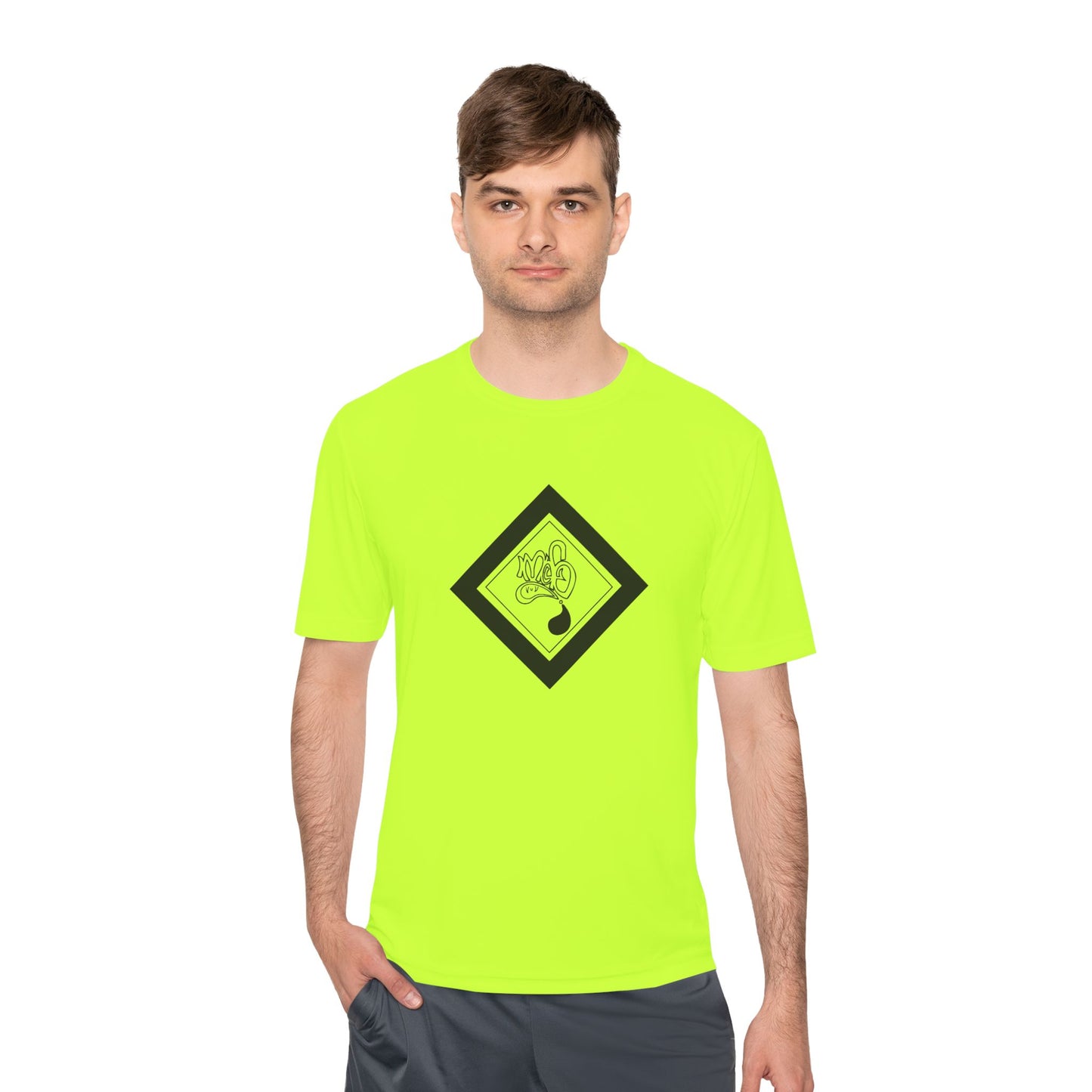 Unisex Moisture Wicking Tee with Unique Graphic, Activewear, Gym Shirt, Fitness Gift, Casual Style, Summer Essential