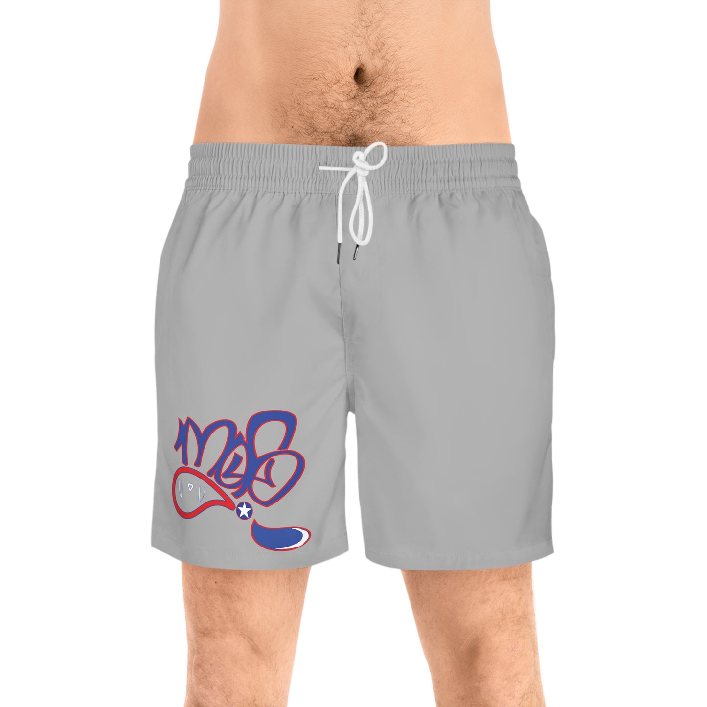 Men's Mid-Length Swim Shorts, Casual Beach Wear, Summer Essentials, Pool Party Gear, Travel Swimwear, Gift for Him