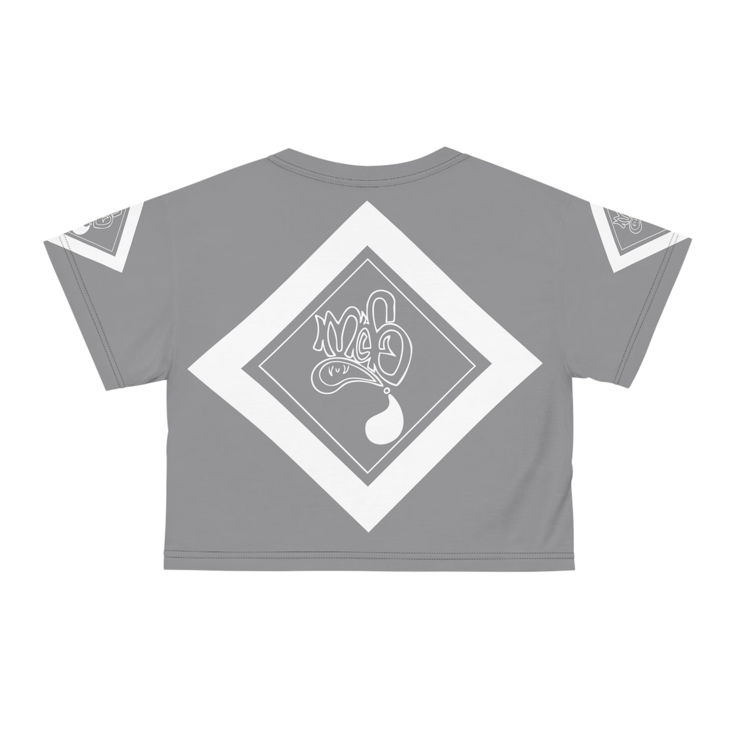 mofo 15star diamond combo grey croptee