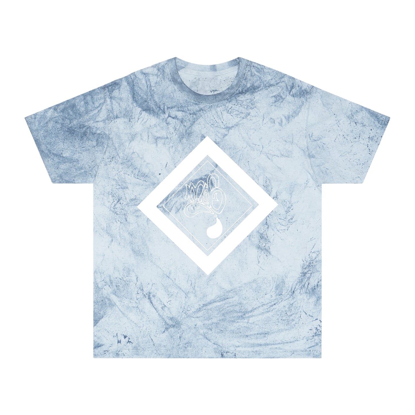Color Blast unisex diamond mofo logo white