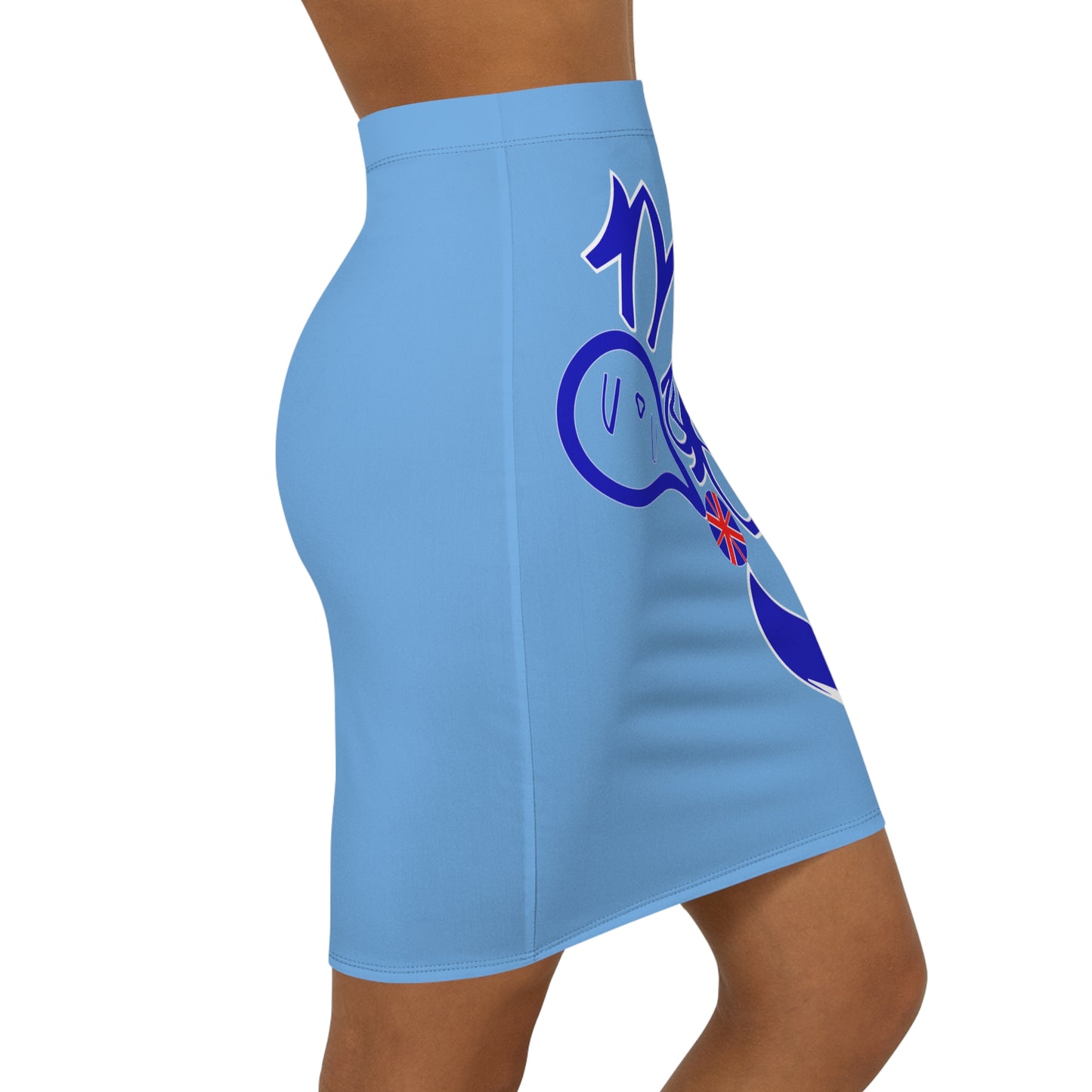 Stylish Women's Mid-Waist Pencil Skirt with Colorful Graffiti Design - Chic Fashion, Casual Wear, Party Outfit, Gift for Her, Trendy [...]