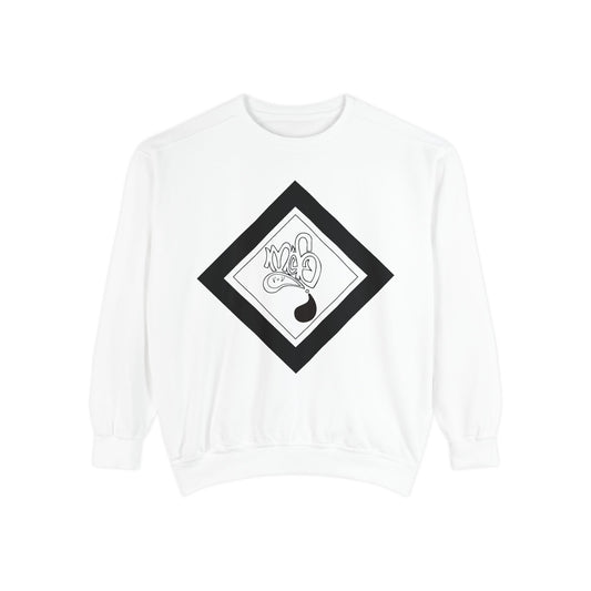 Mofo diamond black unisex sweatshirt