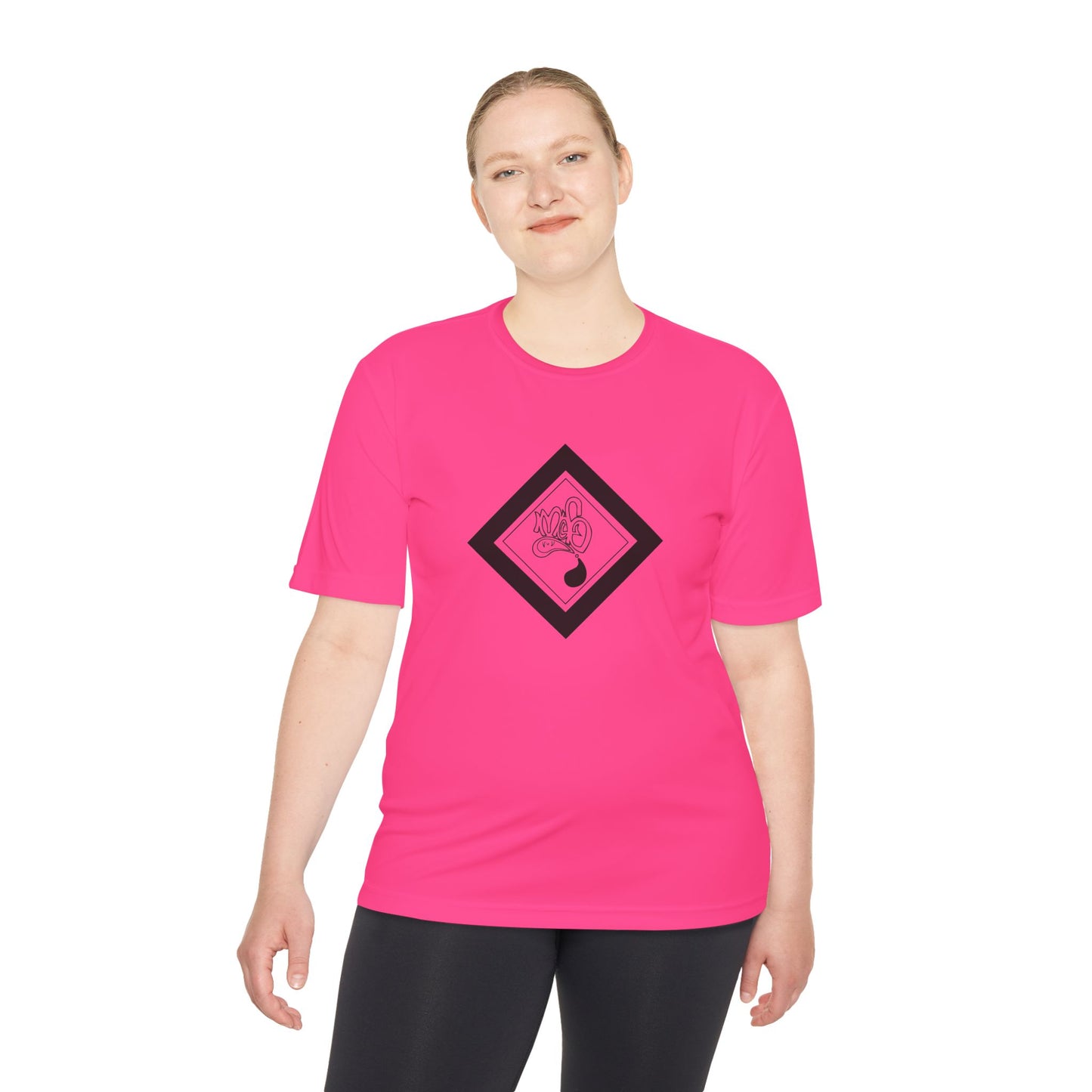 Unisex Moisture Wicking Tee with Unique Graphic, Activewear, Gym Shirt, Fitness Gift, Casual Style, Summer Essential