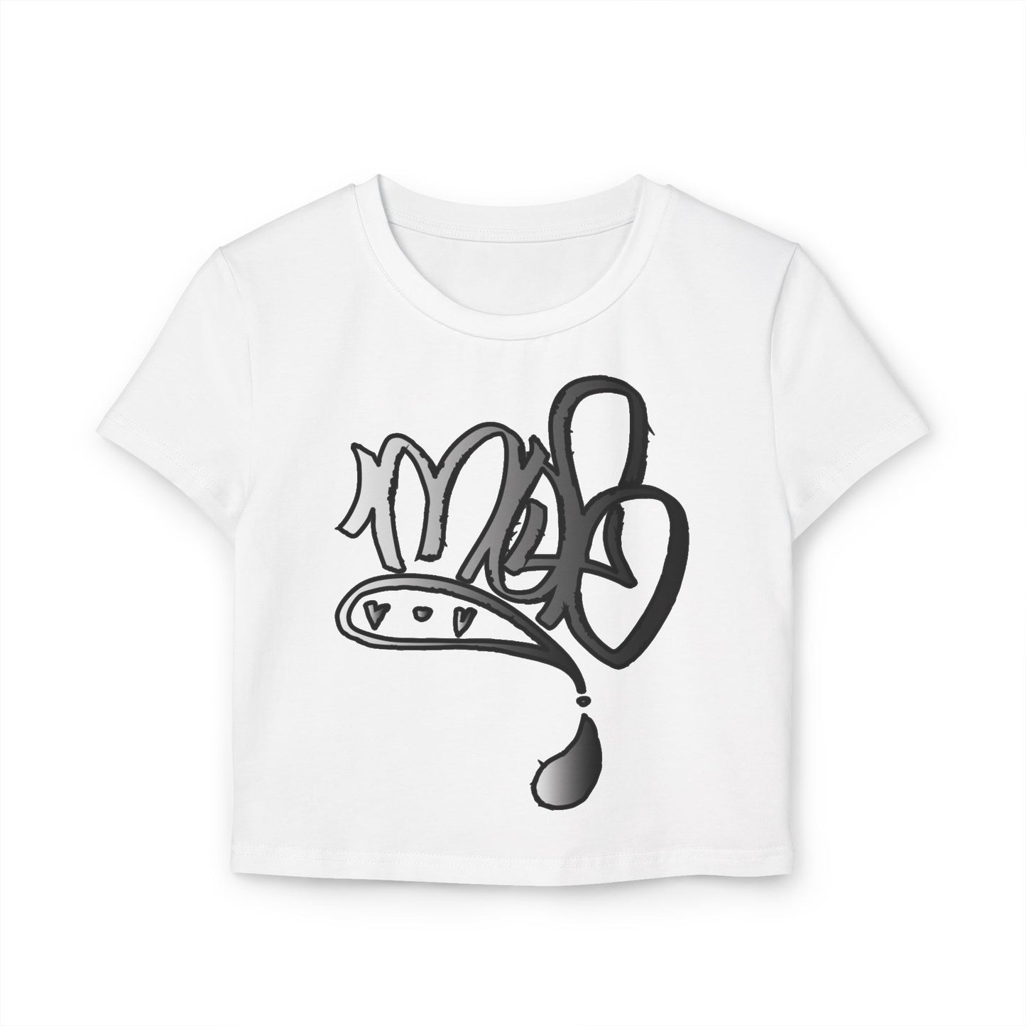 silver mofo logo baby t-shirt