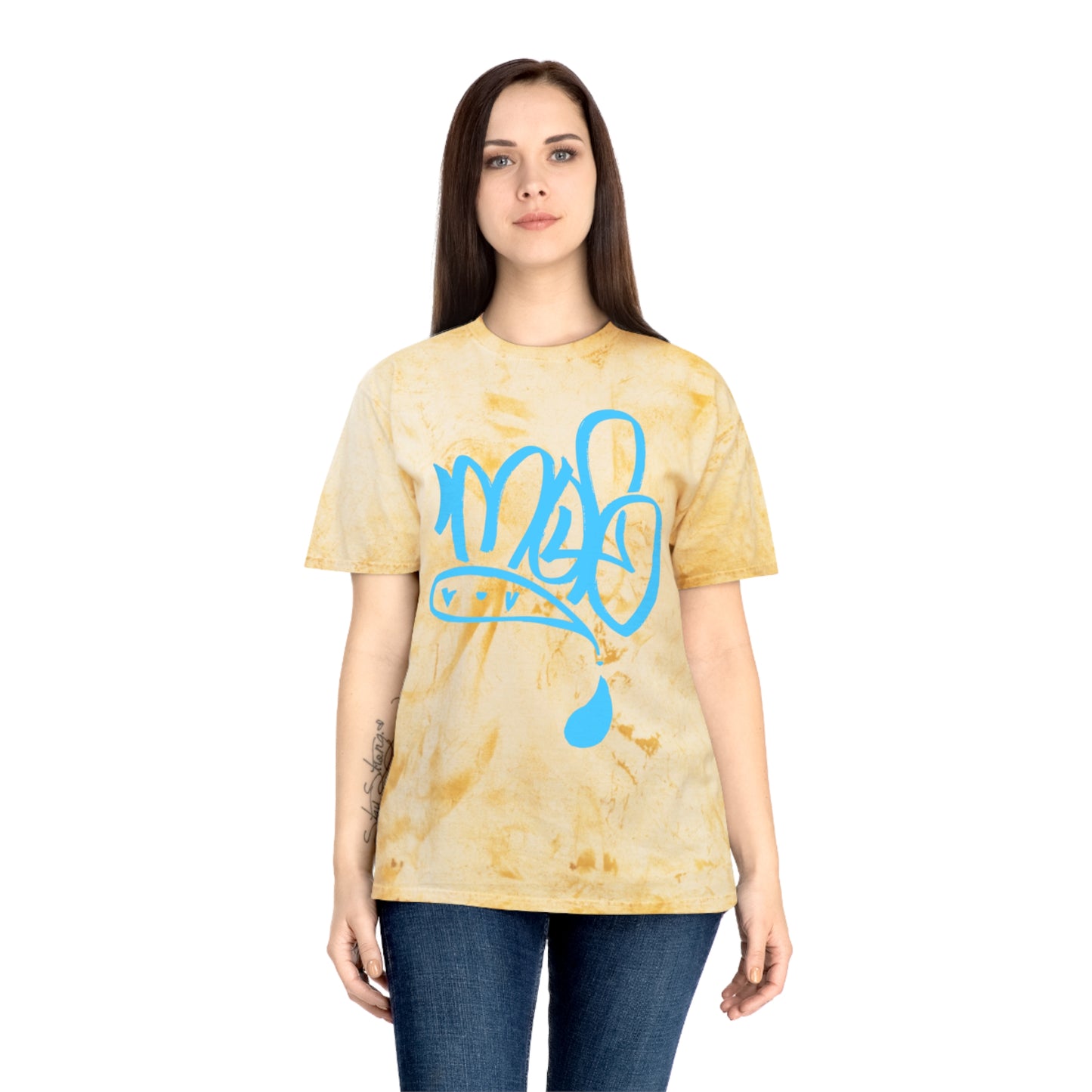 Color Blast unisex mofo logo blue
