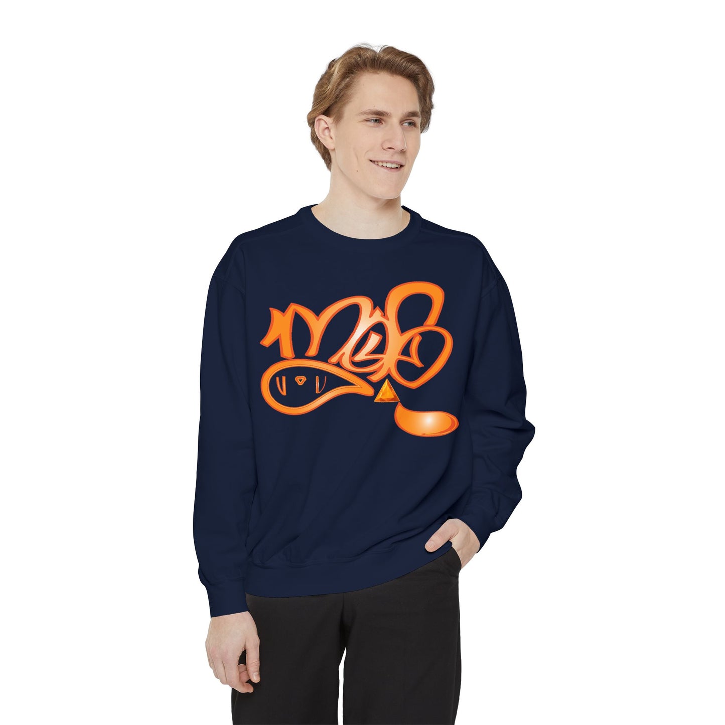 mofo fire gem logo sweatshirt