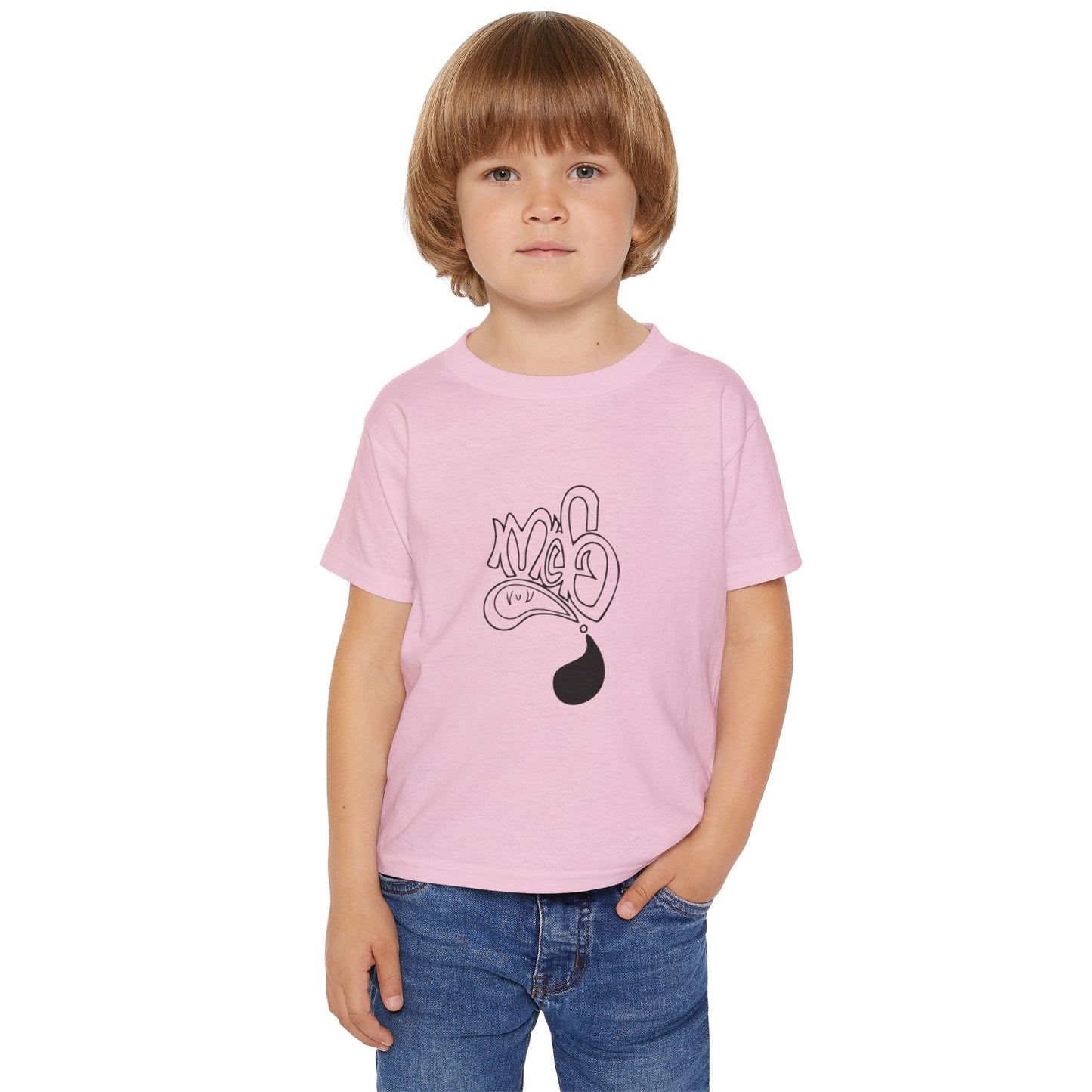 Playful Toddler T-Shirt with Fun Design, Kid's Graphic Tee, Cute Gift for Children, Casual Wear, Birthday Present