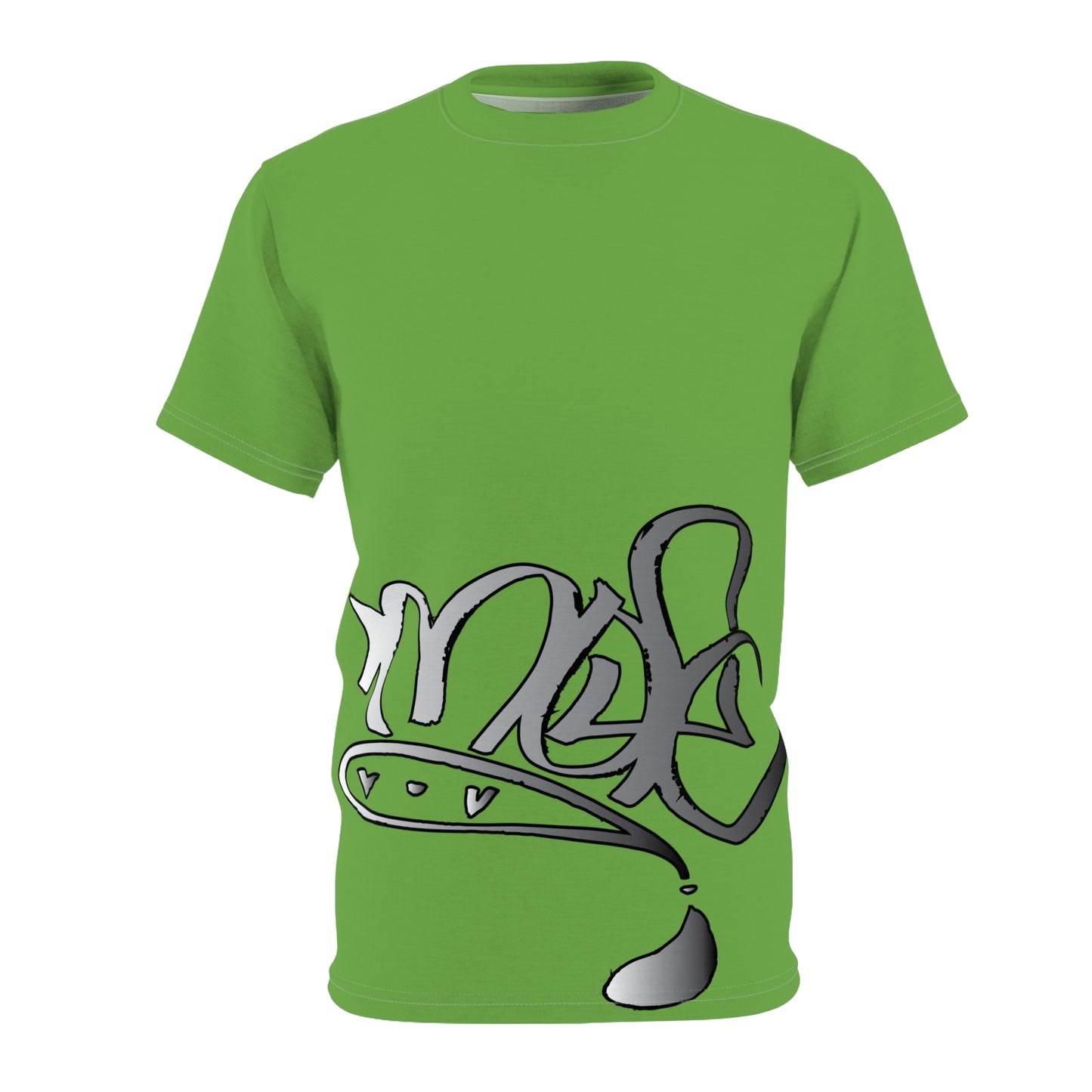 silver mofo logo low light green