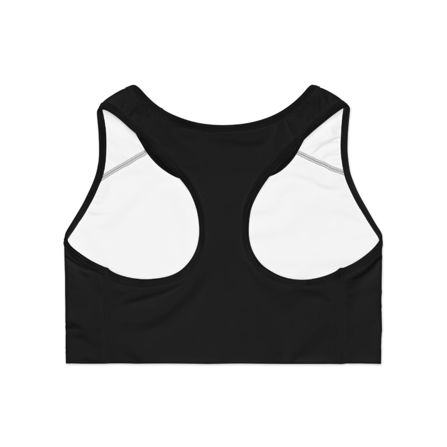 mofo 15star logo sports bra black