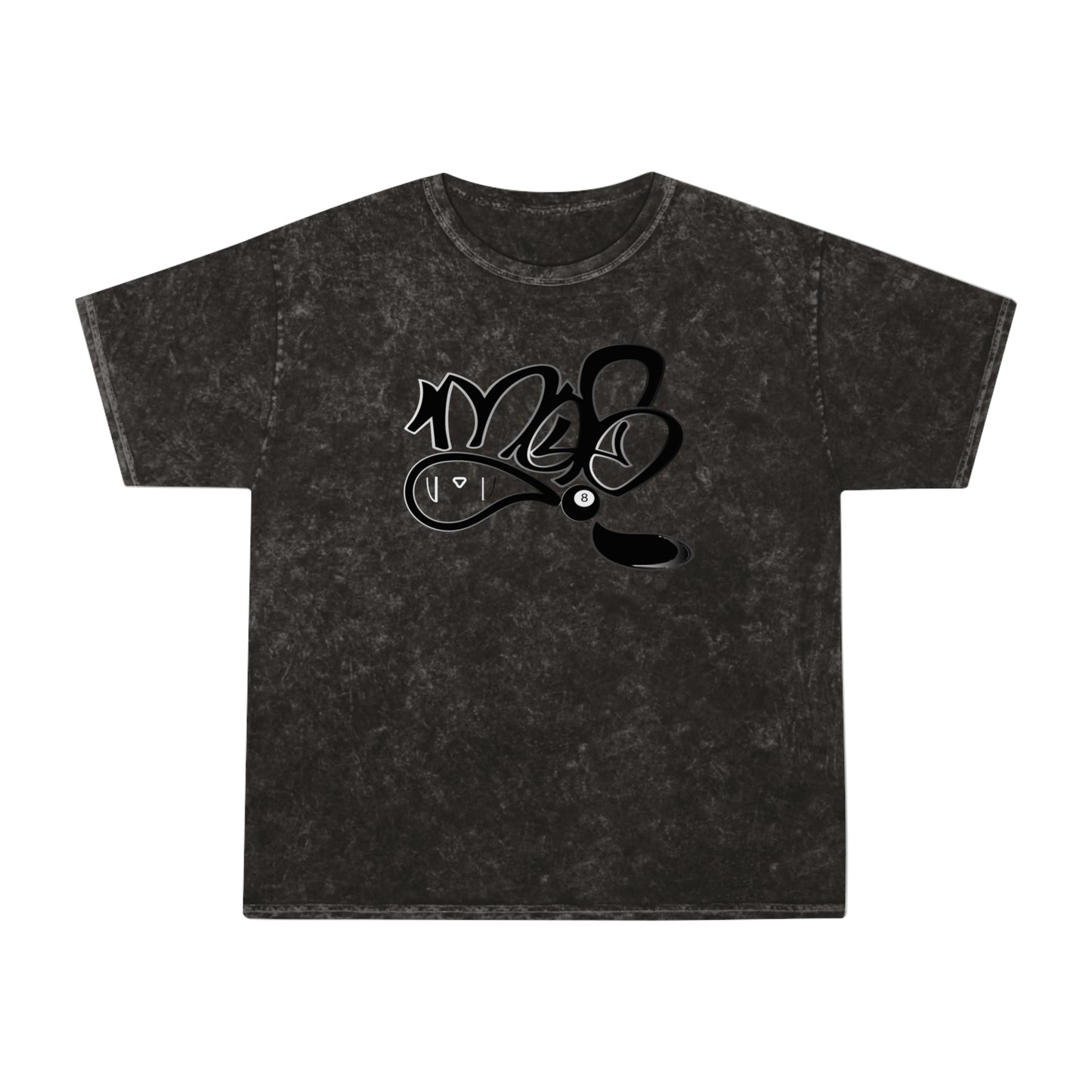 Edgy Unisex Mineral Wash T-Shirt, Urban Streetwear Top, Casual Graphic Tee, Gift for Music Lovers, Everyday Comfort Wear