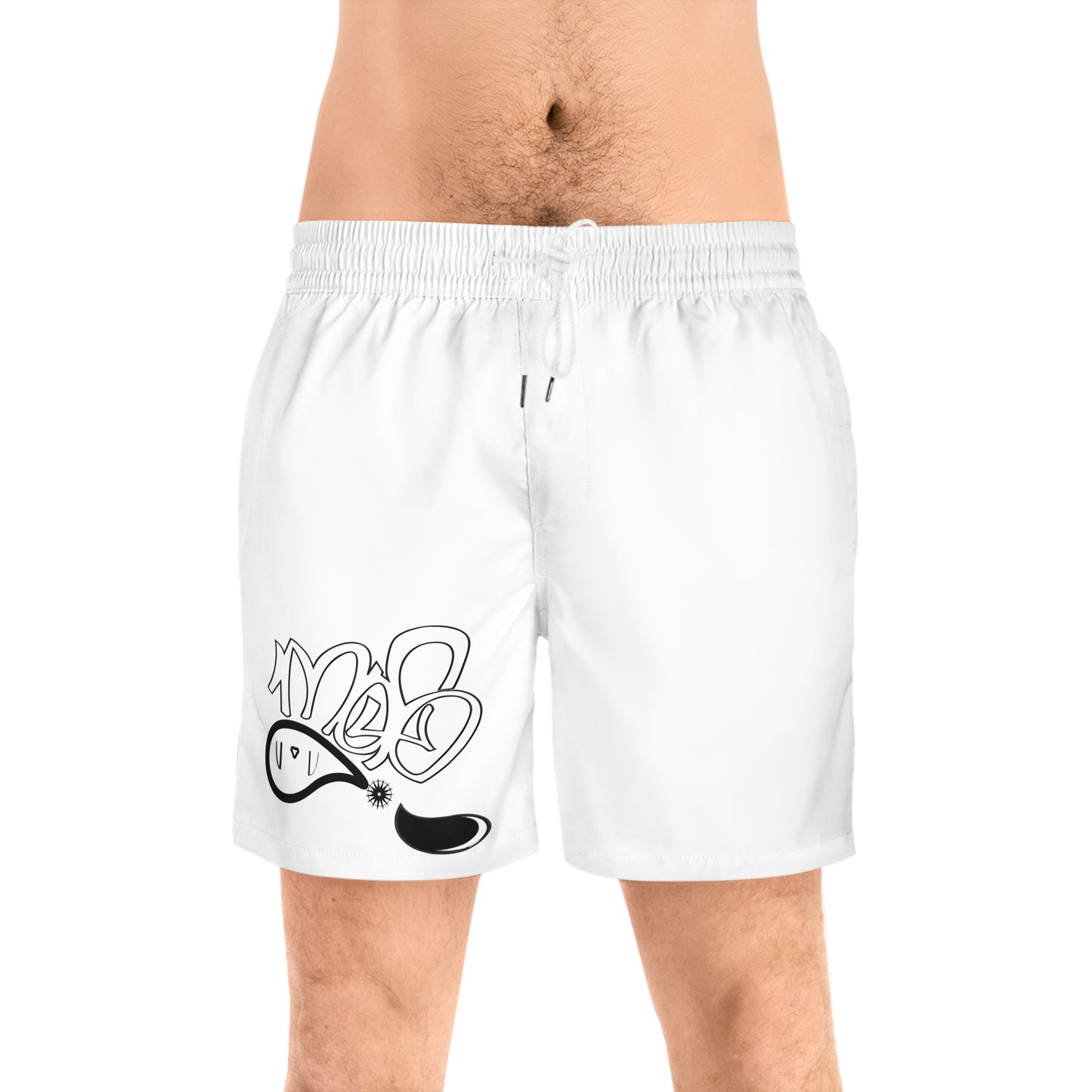 Men's Graphic Swim Shorts, Stylish Beachwear, Summer Essentials, Pool Party Shorts, Vacation Attire, Trendy Swim Trunks