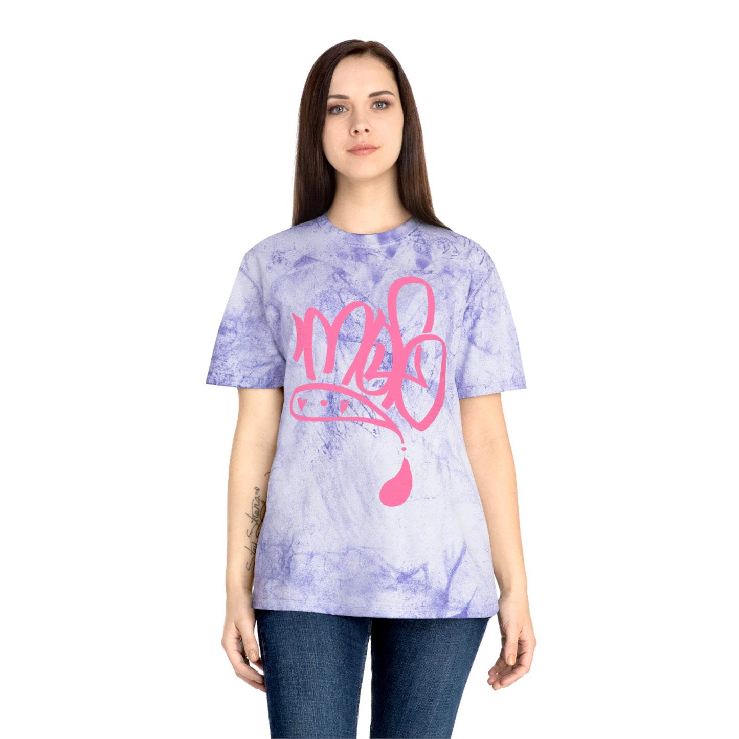 Color Blast unisex mofo logo pink