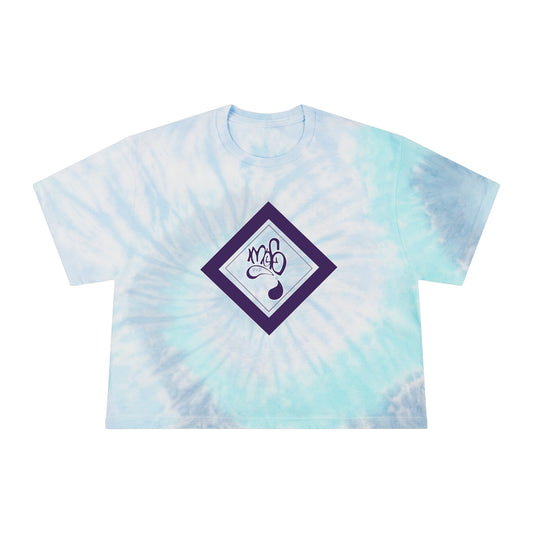 Trendy Women's Tie-Dye Crop Tee, Festival Outfit, Summer Shirt, Casual Style, Gift for Her, Cute Top