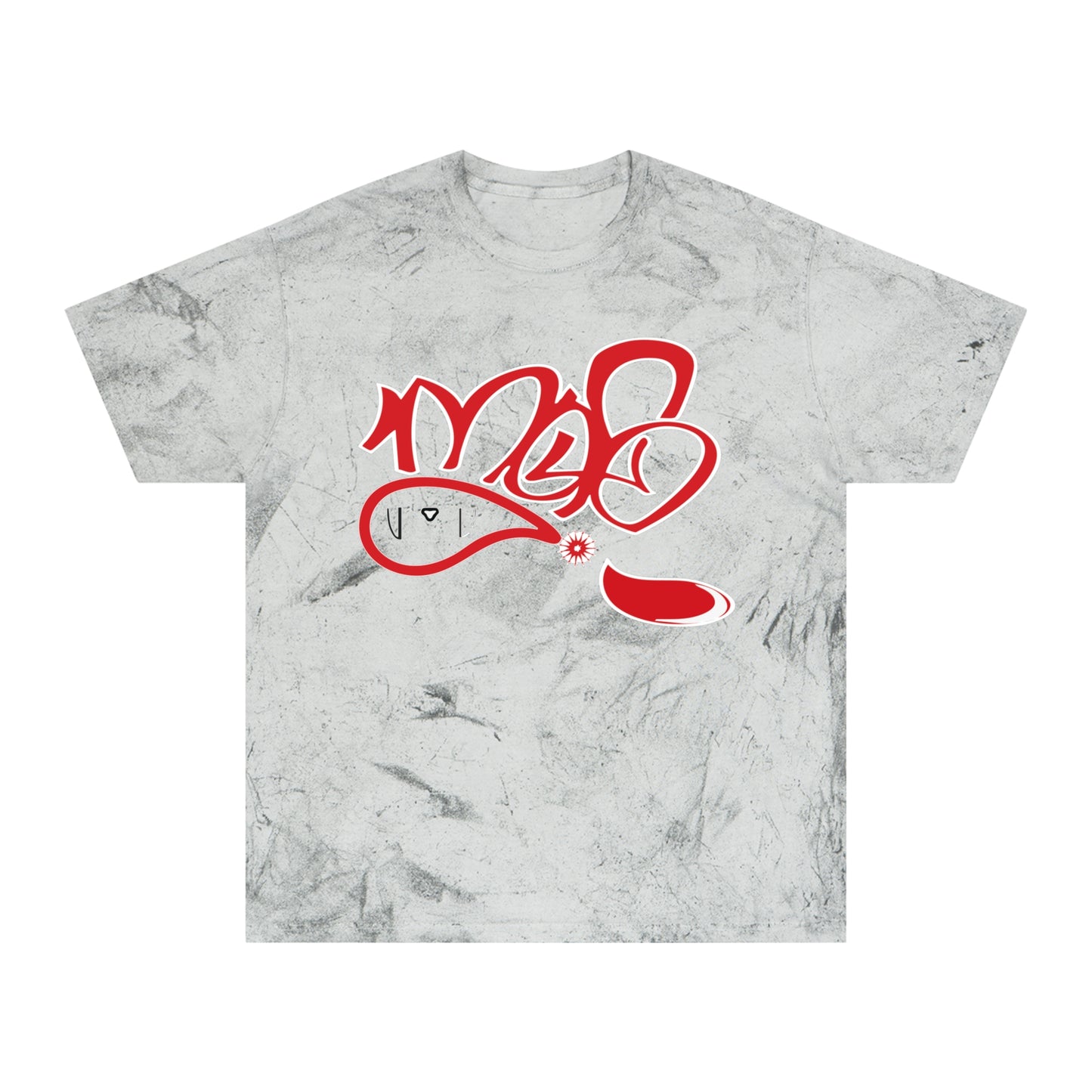 Colorful Graphic Tee, Streetwear Shirt, Artistic Unisex Apparel, Casual Summer Top, Trendy Festival Wear