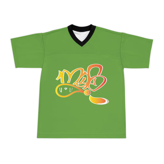 Unisex Vibrant Football Jersey, Casual Sportswear, Game Day Apparel, Unique Gift for Athletes, Summer Wardrobe Essential