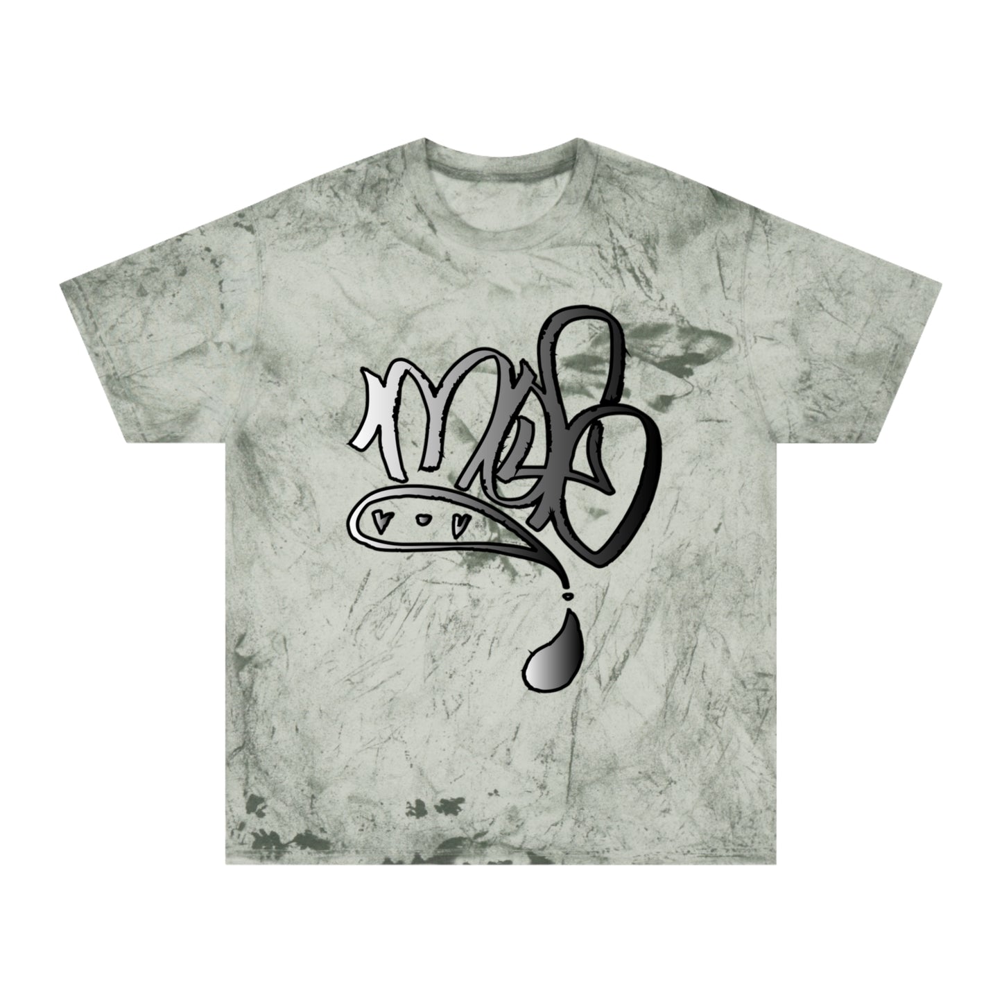 color blast unisex silver mofo logo