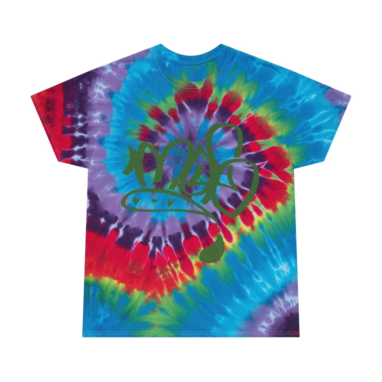 Spiral Tie-Dye T-Shirt, Boho Chic Summer Top, Festival Wear, Casual Comfort Tee, Gift for Friends, Retro Vibe Apparel